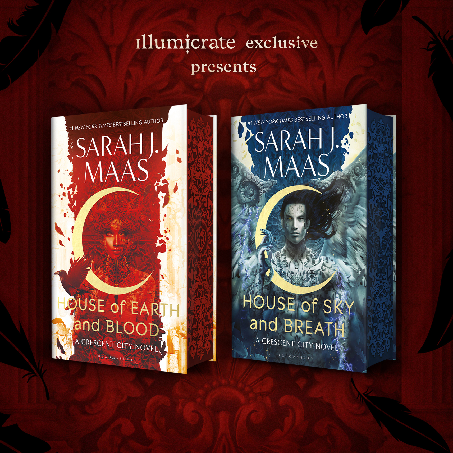 Illumicrate Exclusive: Crescent City set by Sarah J Maas - Illumicrate